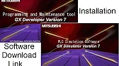How to install GX Simulator and GX Developer