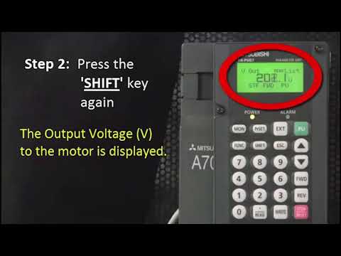 Change Monitor Display for Mitsubishi FR PU07