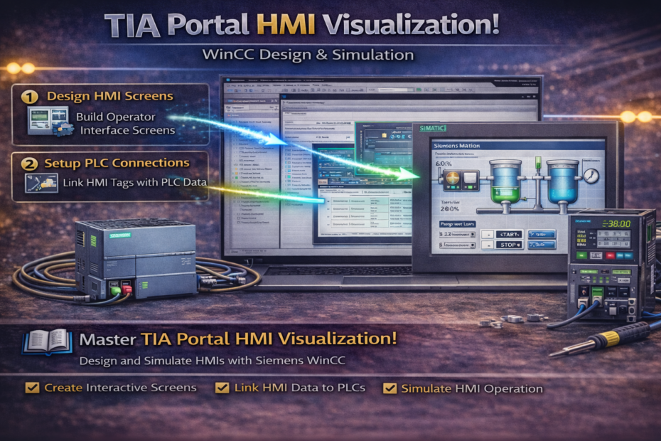 TIA Portal HMI visualization WinCC screens